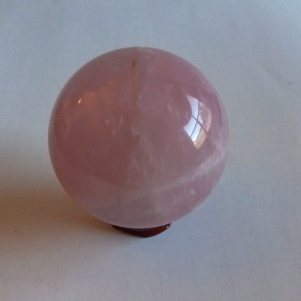 Rose Quartz Crystal Sphere